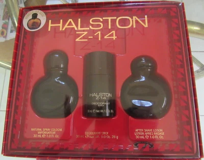 Juego de regalo desodorante vintage Halston Heritage Z-14 spray colonia, después del afeitado Foto 1 de 4