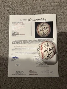 1996 LA Dodgers Team Signed Baseball JSA Certified Piazza Auto (12) Autographs - Picture 1 of 18
