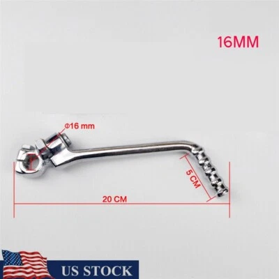 Palanca de arranque cromada de 16 mm envío a EE. UU. para motocicleta quad ATV de 50cc-160cc Foto 1 de 4