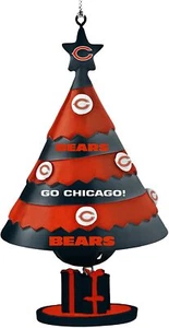 Tree Bell Ornament - NFL Chicago Bears - Picture 1 of 2