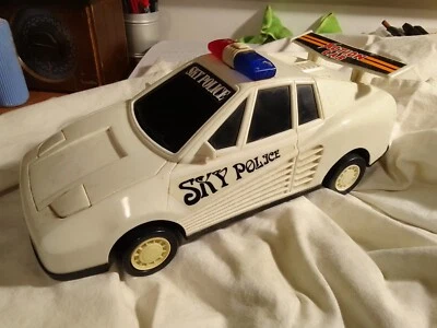 RARISSIMO GIOCATTOLO VINTAGE : AUTO ' SKY POLICE ACTION CAR '  !!! - Immagine 1 di 4