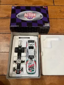 1/24 Action Racing John Force 1997 Castrol GTX Mustang Funny Car DUAL SIGNED - Picture 1 of 7