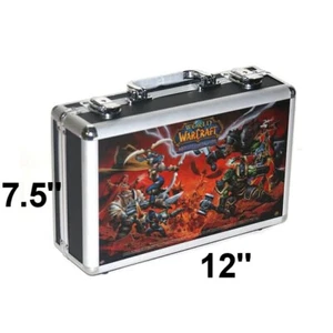 World of Warcraft Miniatures Game Metal Padded Case Suitcase w/Locks & Keys NEW - Picture 1 of 1