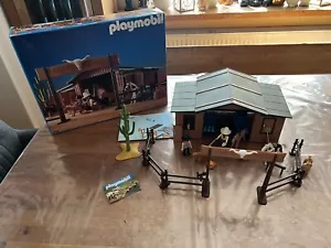 Playmobil® 3768 Silver Ranch OVP Verpackung Anleitung Western - Bild 1 von 10