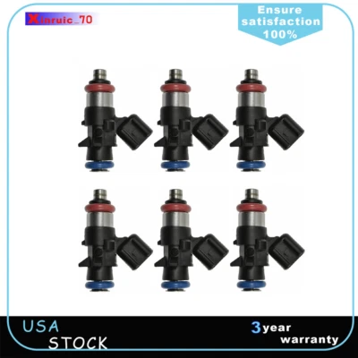 Inyectores de combustible 6 piezas para Jeep Grand Cherokee 3,6 L V6 2011 2012 2013 2014 2015 Foto 1 de 4