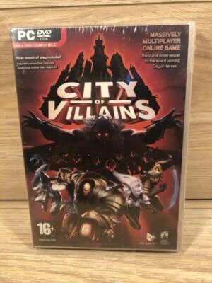 City of Villains Windows XP/2000 New 2005 Free UK P&P Top-quality 100% Genuine - Image 1 of 4