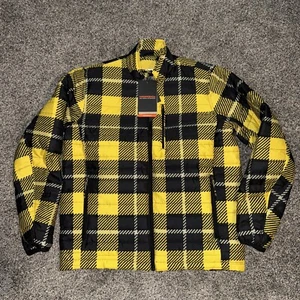 Hawke & Co Pro Performance Puffer Jacket Men’s Sz M Yellow Buffalo New - Picture 1 of 6