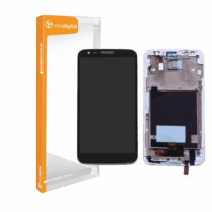 for LG G2 D802 lcd digitizer w/frame White (small Connector) - Picture 1 of 1