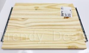 SET of 3 - Ikea IVAR Storage System Solid Pine Shelf 17" x 12" 103.181.59 - NEW