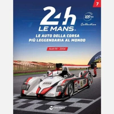 24H LE MANS COLLECTION VOL. 7 - AUDI R8 - 2004 - SCALA 1:43 DIE-CAST - Immagine 1 di 2