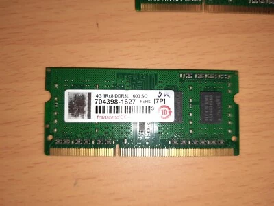 Memoria RAM SODIMM TRANSCEND 4GB 1Rx8 DDR3L-1600MHz - Immagine 1 di 2