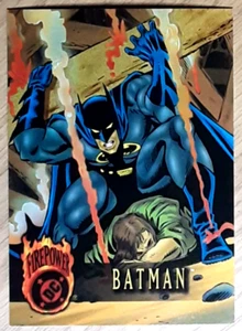 1996 Outburst: Firepower Card 61 BATMAN. Free New Top Loader. - Picture 1 of 3
