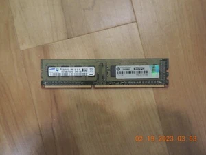 Memory Samsung 2GB DDR3 1Rx8 PC3-10600U M378B5773CH0-CH9 Desktop RAM - Picture 1 of 2