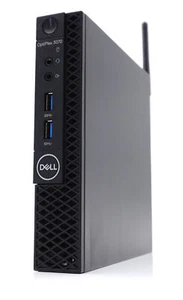 Dell Optiplex 3070 Micro PC i3-9100T 8GB RAM 256GB SSD Win10, ohne Netzteil - Bild 1 von 5