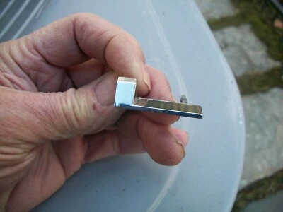 1960 Oldsmobile Dynamic 88 98 Rare Rear Body Panel L Letter With NOS Chrome. - Image 1 of 4