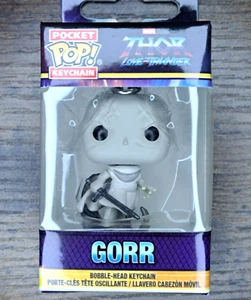 Funko Pocket Pop! Figura Llavero Cabeza Bobble Gorr Amor y Trueno Marvel Thor - Imagen 1 de 5
