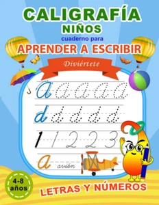 Caligrafía para niños: Cuaderno de ejercicios para aprender a escribir - Picture 1 of 12