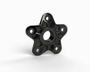 Ducati Kettenradadapter Kettenradträger kleine Achse Einarmschwinge schwarz NEU - Picture 1 of 1