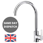 NEW Ibergrif M14022 Square Kitchen Sink Mixer Tap Chrome FREE & FAST DELIVERY!
