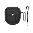 Silicone Case For Bose Quietcomfort Earbuds Ii / Ultra Cover Lanyard Keychain