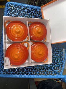 Le Creuset Mini Cocotte Set of 4 with Lids - Picture 1 of 7