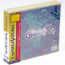 GRANDIA + SPINE Card Sega Saturn Japan Import SS RPG NTSC-J Complete