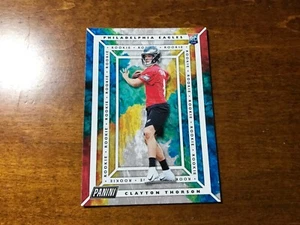 2019 Panini Player of the Day #75 Clayton Thorson🏈🏈🏈 - Picture 1 of 2