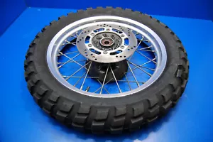 2007  87-07 KLR650 REAR WHEEL J17XMT2.50 ASEMBLY DRUM HUB RIM ROTOR 41034-1154 - Picture 1 of 22