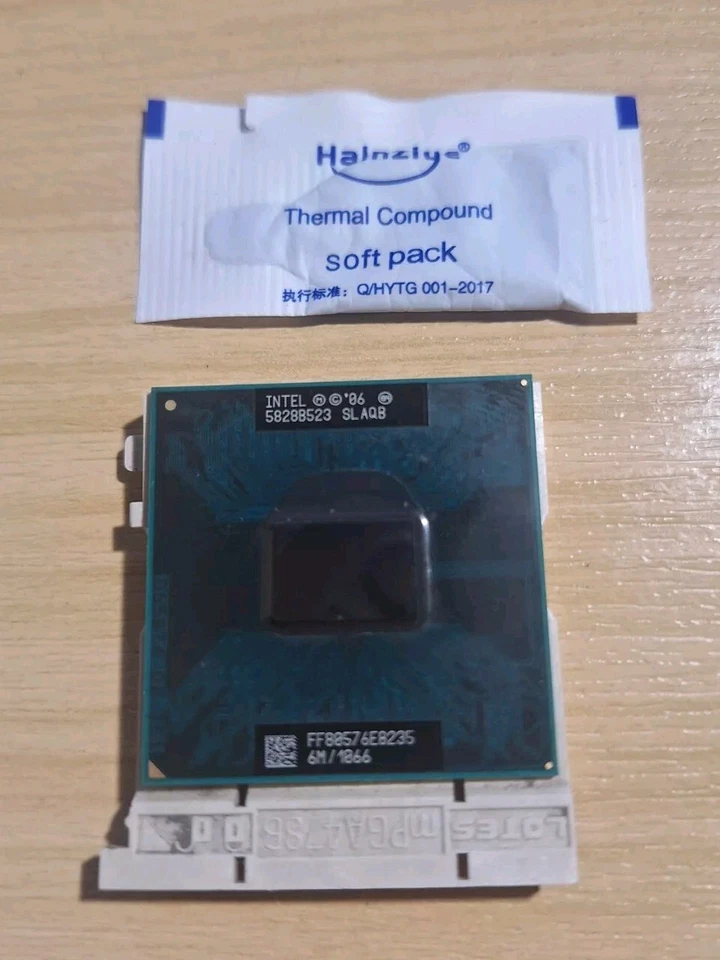 CPU 478 MOBILE CORE DUO E8235 2,8 GHz SLAQB 1066 iMAC PGA DUAL X2 SOCKET M INTEL - Immagine 1 di 1