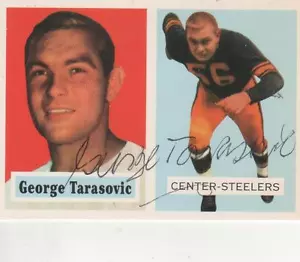 DICK BIELSKI FIRMADO 1957 TOPPS ARCHIVOS #13 - ÁGUILAS DE FILADELFIA - Imagen 1 de 1