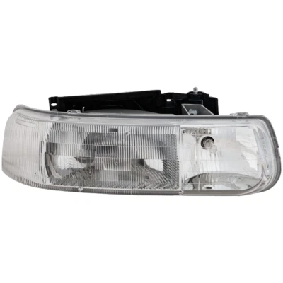 Fits 99-02 CV SILVERADO HALOGEN HEADLIGHT ASSY 00-06 CV TAHOE 00-06 CV SUBURBA R - Image 1 of 4