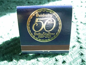 Delta Air Lines - Matches - Celebrating 50 Years - 1929-1979 - book of matches - Picture 1 of 1