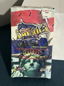 1996 Maxx Racing Made In America Factory Sealed Box Trading Cards - Picture 1 of 6