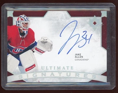 2021-22 Ultimate Collection Ultimate Signatures #USJA Jake Allen - Image 1 of 2
