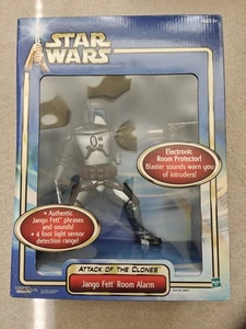 Star War Attack of the Clones Jango Fett Room Alarm New in Box #66697 - Picture 1 of 7