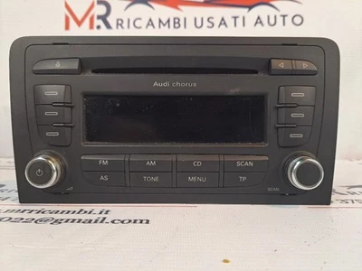 AUTORADIO PER AUDI A3 Sportback (8PA) 8P0035152C CBBB (08>15) - Immagine 1 di 4
