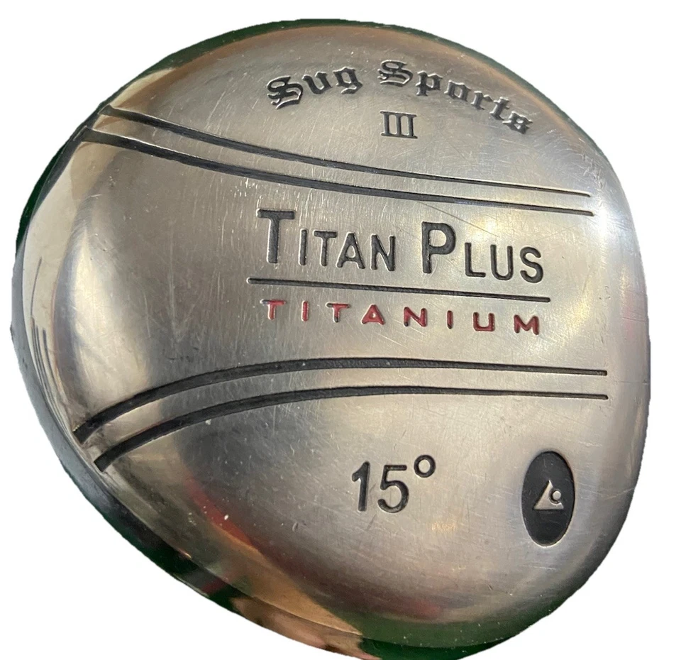 SVG Sports Titan Plus Titanium Driver 15* Senior Graphite 43.5 RH New Jumbo Grip - Image 1 of 4