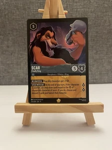 Narbe - Endlich König 175/204 Disney Lorcana TCG Fabelhaft Legendär - Bild 1 von 2