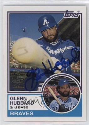 2005 Topps All-Time Fan Favorites Auto Glenn Hubbard #FFA-GH Auto - Image 1 of 2