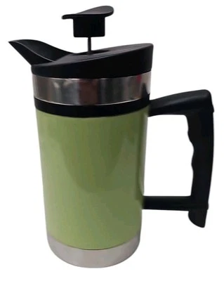 Caneca de viagem de aço inoxidável prensa francesa designs planetários Missoula Montana EUA - Imagem 1 de 4