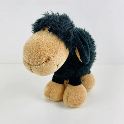 Nici Jolly Mäh Schaf Plüsch Stofftier Schwarz Kuscheltier 25cm Stehend Sheep - Bild 1 von 4