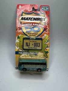 Matchbox Across America 50th Birthday Series NEW JERSEY Ikarus Coach Bus - #003 - Picture 1 of 5