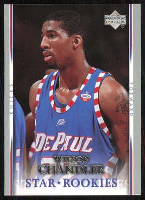 2007 UPPER DECK WILSON CHANDLER 213 MINT RC BASKETBALL NEW YORK KNICKS - Image 1 of 2
