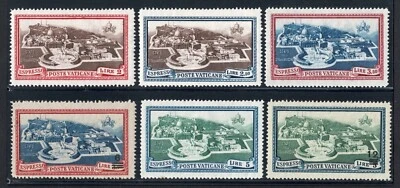 Vatican 1933 Set Aerial View of Vatican City - Special Delivery stamps LH - Image 1 of 2