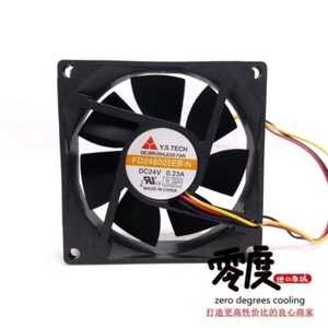 fan FD248025EB-N 24V 0.23A 8CM 8025 3 New #T1 - Picture 1 of 4