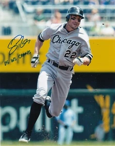 SCOTT PODSEDNIK CHICAGO WHITE SOX 2005 WS CHAMPS ACTION SIGNED 8x10 - Picture 1 of 1
