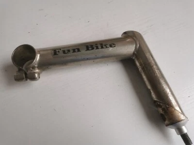 Vintage retro MTB Fun Bike 1 1/8" 25.4mm 130mm Quill Stem 25.4mm Clamp Cr-mo - Bild 1 von 4