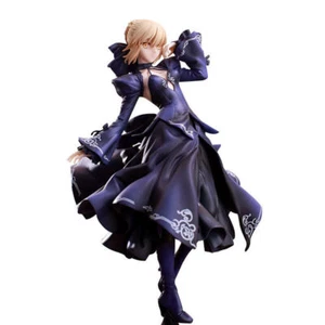 FGO Fate/stay Night Saber Alter Black Dress PVC Action Figure Anime Model Gift - Picture 1 of 5