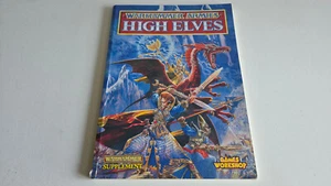 Warhammer Armies High Elves Rulebook Supplement 1993 OOP Games Workshop - Picture 1 of 2