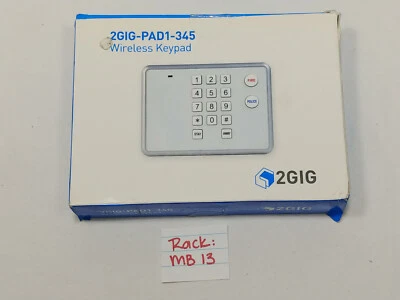 Nortek 2GIG Wireless Keypad Model 2GIG-PAD1-345 New In Box - Image 1 of 4